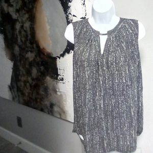 Jones New York Sleeveless Blouse Size Small